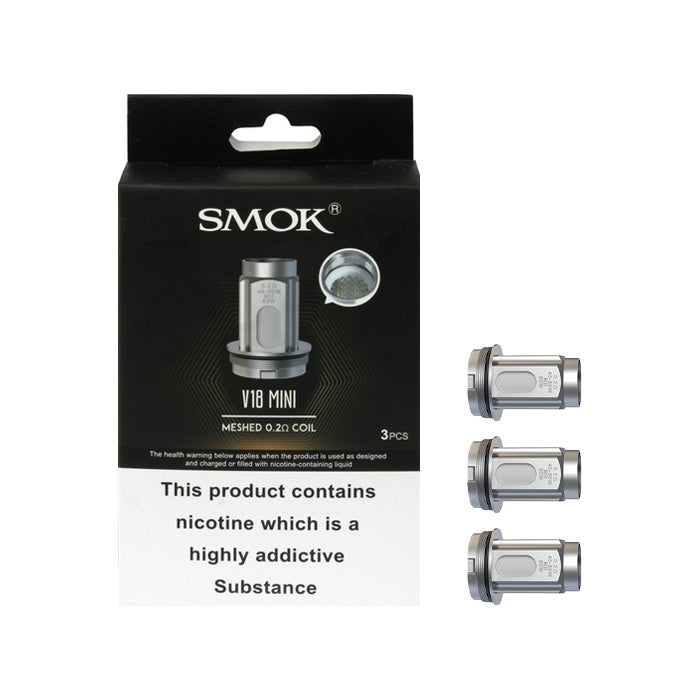 Smok TFV18 Mini Coils and Box