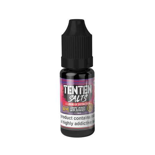 TenTen 10ml Salt Grape Mixed with Berries