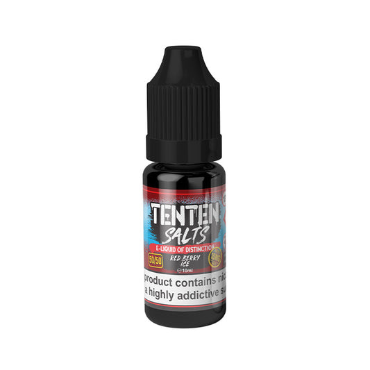 TenTen 10ml Salt Red Berry Ice