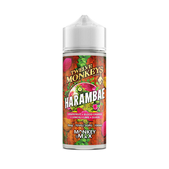 Twelve Monkeys 100ml E-Liquid Harambae