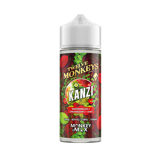 Twelve Monkeys 100ml E-Liquid Kanzi