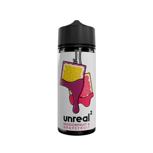 Unreal 2 Passionfruit Grapefruit 100ml Shortfill E-Liquid