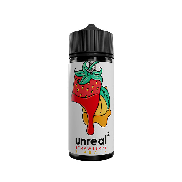 Unreal 2 Strawberry Peach 100ml Shortfill E-Liquid