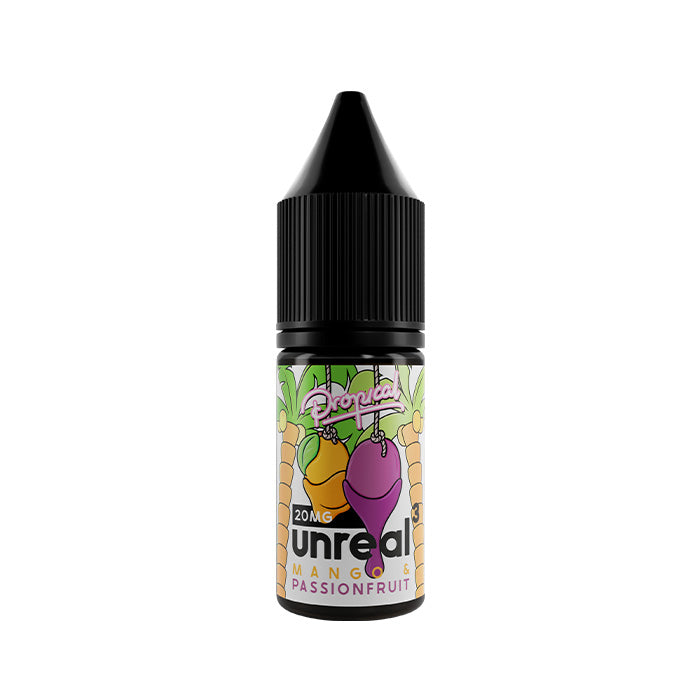 Unreal 3 Mango Passionfruit 10ml Nic Salt E-Liquid