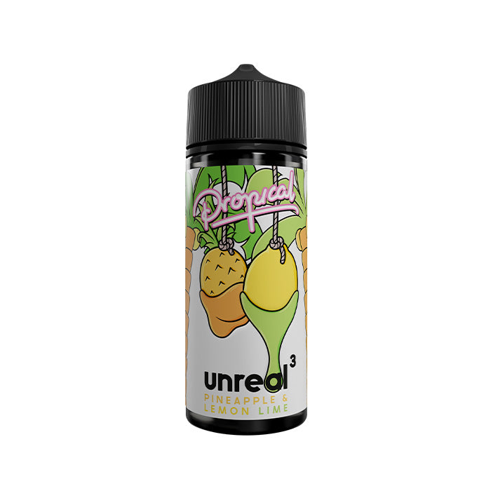 Unreal 3 Pineapple Lemon Lime 100ml Shortfill E-Liquid
