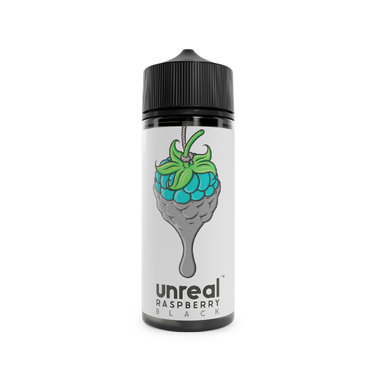 Unreal Raspberry Black 100ml Shortfill E-Liquid