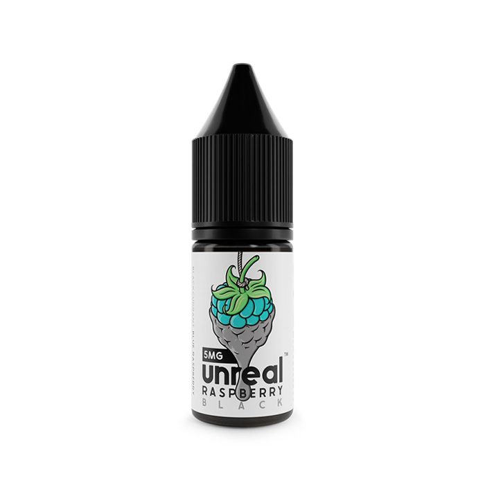 Unreal Raspberry Black 10ml Nic Salt E-Liquid