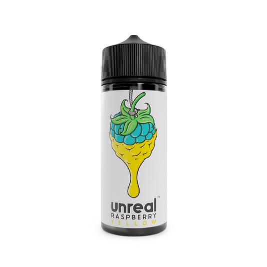 Unreal Raspberry Yellow 100ml Shortfill E-Liquid