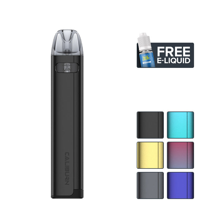 Uwell Caliburn A2S Pod Kit with 6 colour boxes