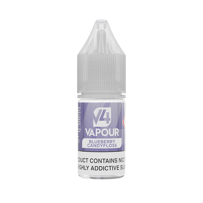 V4 Vapour Blueberry Candyfloss 10ml E-Liquid