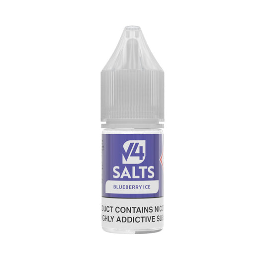 V4 10ml Nic Salt E-Liquid Blueberry Ice