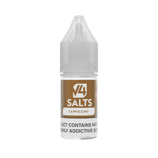 V4 10ml Nic Salt E-Liquid Cappuccino