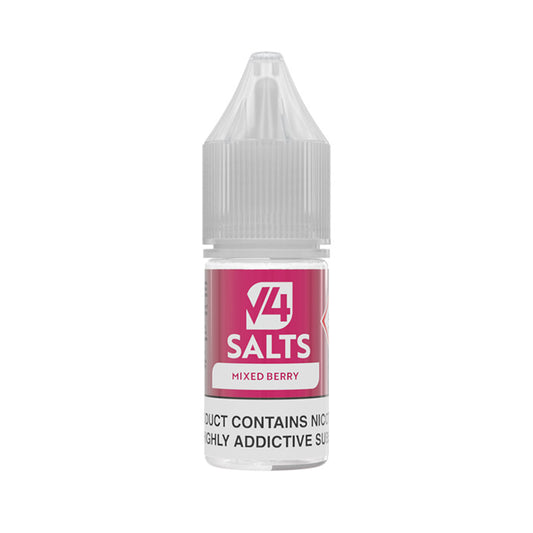 V4 10ml Nic Salt E-Liquid Mixed Berry