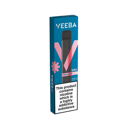 VEEBA Disposables Coral Pink