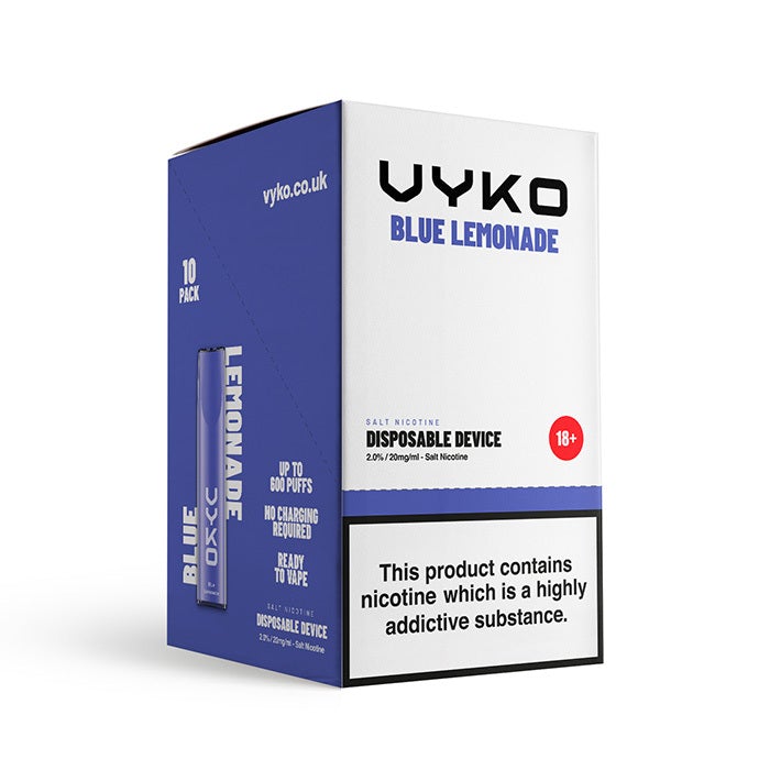 VYKO Bar 10 Pack Blue Lemonade