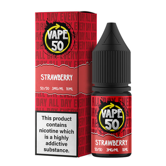 Vape 50 10ml Strawberry