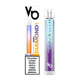 Vapes Bars Diamond Bar 600 Disposable Blue Peach Ice