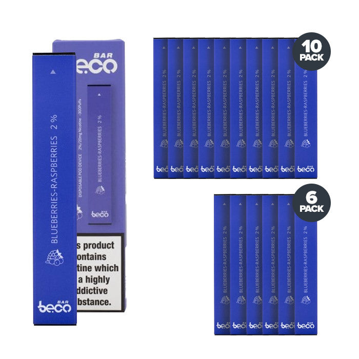 Beco Bar Disposable Vape Blueberries Raspberries