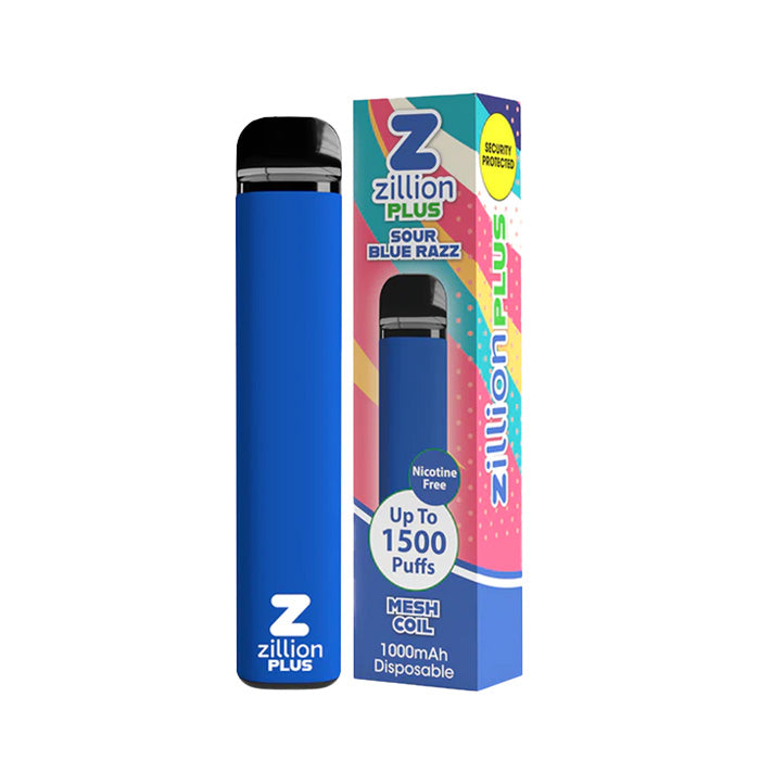 Zillion Plus Disposables Sour Blue Razz