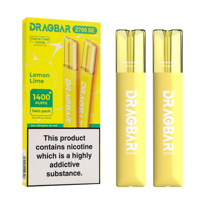 Zovoo Dragbar Z700 SE Disposable Lemon Lime