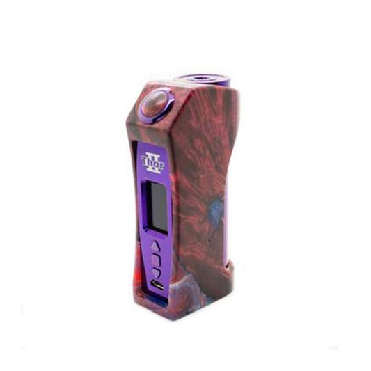 Asmodus x Ultroner - Thor 2 DNA 75W Stabilised Wood Box Mod - Red