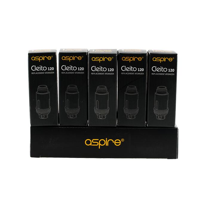 Aspire Cleito 120 Coils - 5 Pack .16ohms - Single coil packaging