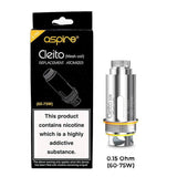 Aspire Cleito 120 Mesh Coil - Single 0.15 ohm Replacement Coil