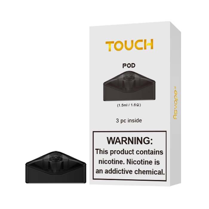 Asvape Touch Pod Replacement Pods (Pack of 3) - Packaging