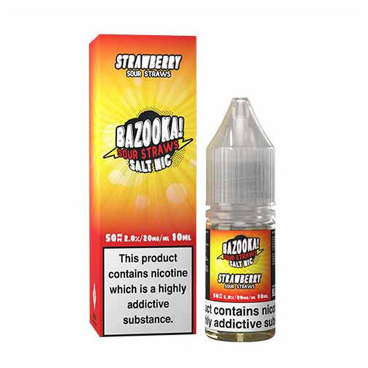 Bazooka Strawberry Nic Salt 10ml