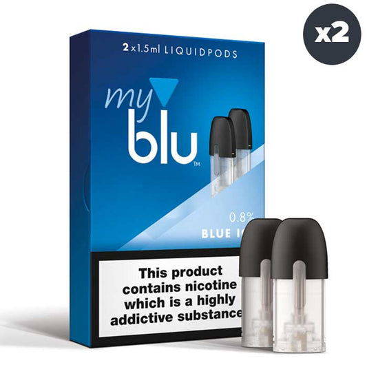 Myblu Liquid Replacement Pods - Blue Ice - x 2