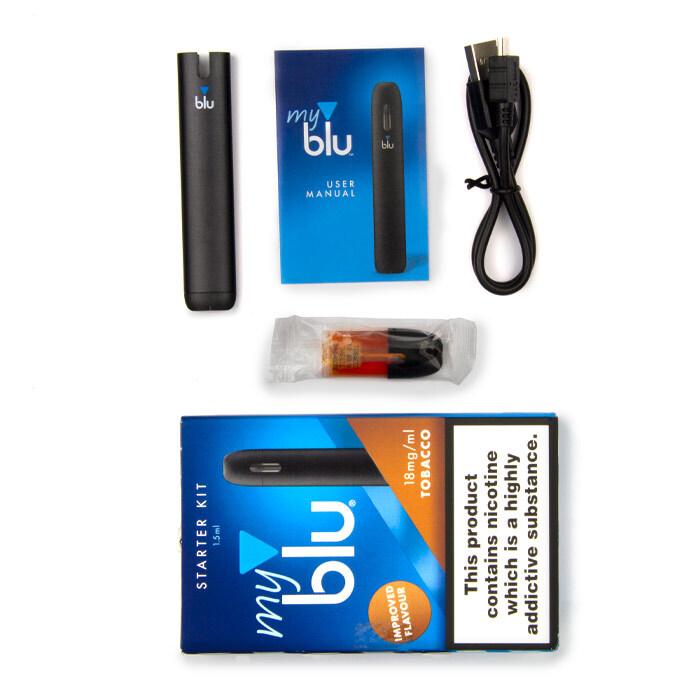 MyBlu Pod Starter Vape Kit | FREE UK Delivery | UK ECIG STORE MyBlu Pod Starter Vape Kit | FREE UK Delivery | UK ECIG STORE