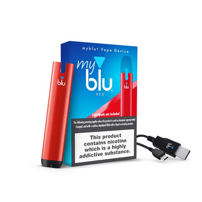 Myblu Vape Pen Limited Edition Kit - Red with packaging