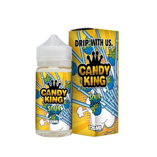 Candy King Sour Straws 100ml Short fill E-Liquid