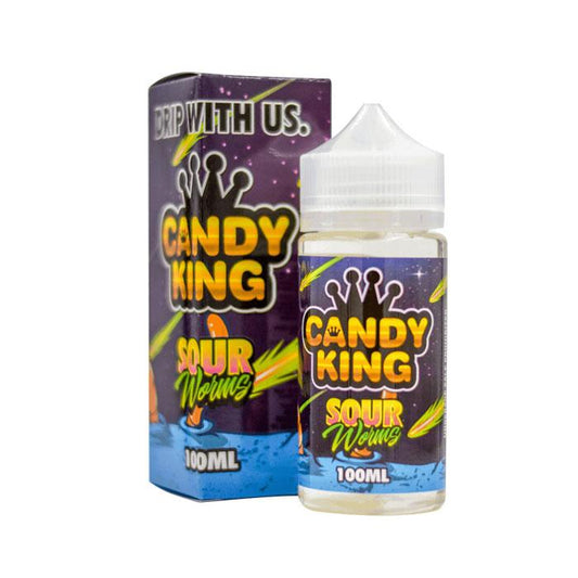 Candy King - Sour Worms 100ml Short Fill E-Liquid