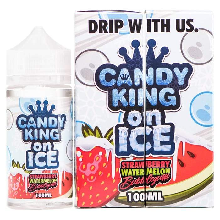 Candy King - Watermelon Bubblegum On Ice 100ml Short Fill E-Liquid
