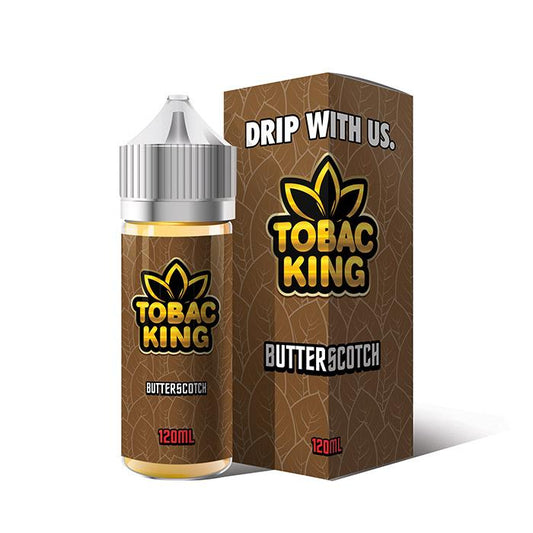 Tobac King Butterscotch 100ml Short Fill E-Liquid