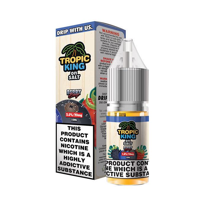 Tropic King on Salt Berry Breeze 10ml Nic Salt E-Liquid