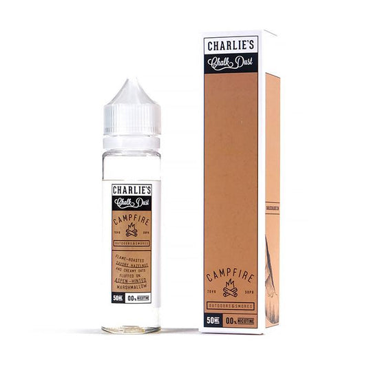 Charlie's Chalk Dust - Campfire 50ml Short Fill E-Liquid