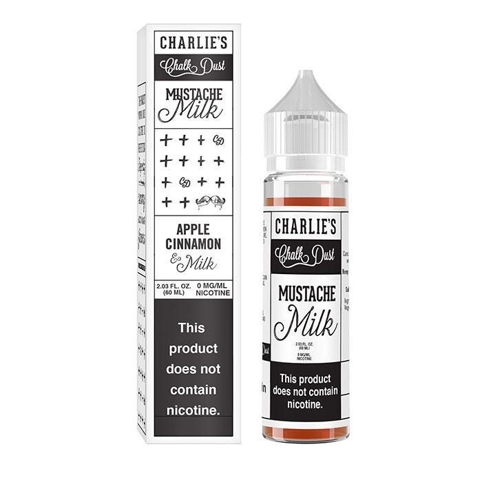 Charlie's Chalk Dust - Mustache Milk 50ml Short Fill E-Liquid