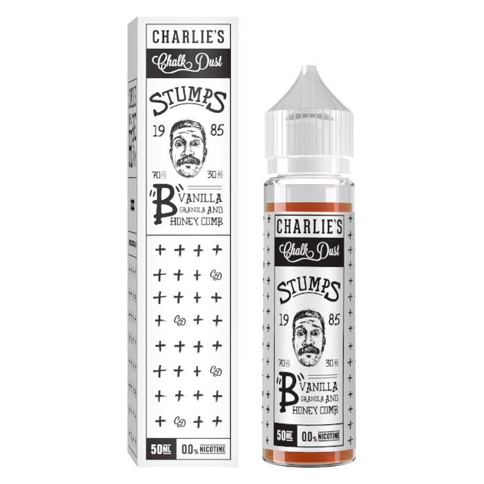 Charlie's Chalk Dust - Stumps B 50ml Short Fill E-Liquid
