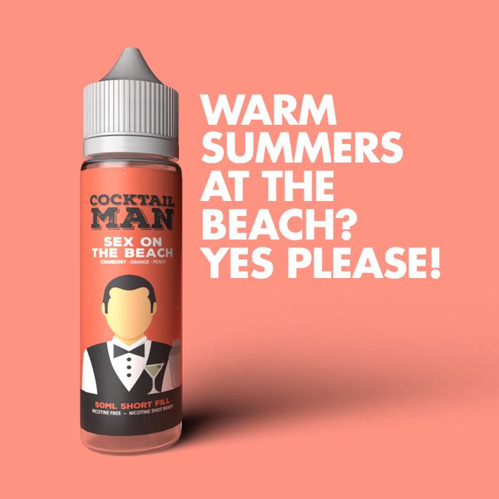 Cocktail Man Sex On The Beach 50ml Short Fill E-Liquid - Review