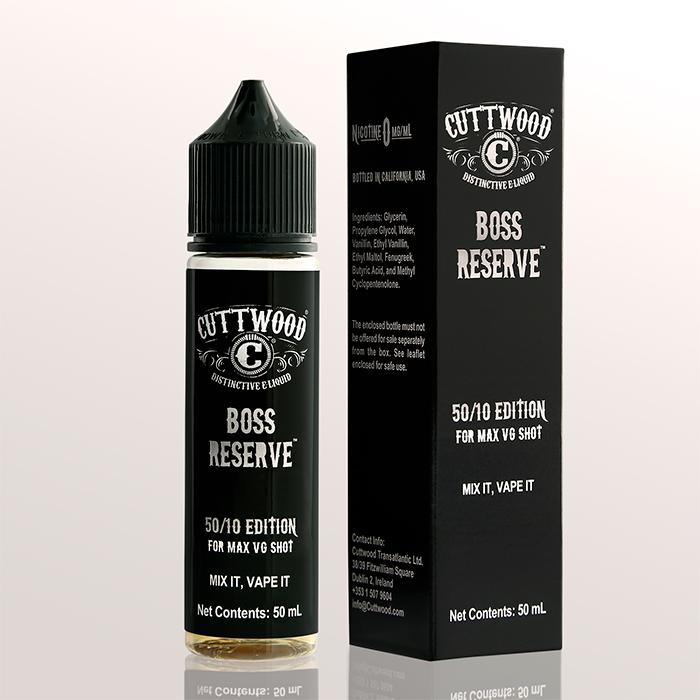 Cuttwood - 50/10 Series - Boss Reserve 50ml Short Fill E-Liquid