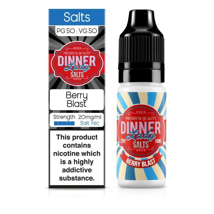 Dinner Lady - Berry Blast 10ml Salt Nic E-Liquid - 20 mg