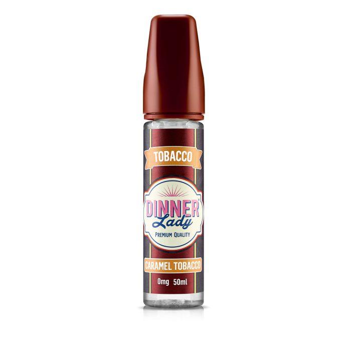 Dinner Lady Tobacco Series Caramel Tobacco 50 ml Short Fill E-Liquid