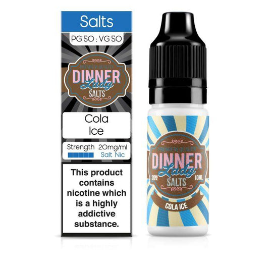 Dinner Lady - Cola Ice 10 ml Salt Nic E-Liquid - 20 mg