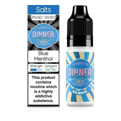 Dinner Lady - Ice Menthol 10ml Salt Nic E-Liquid - 10 mg