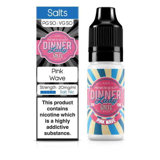 Dinner Lady - Pink Wave 10ml Salt Nic E-Liquid - 20 mg