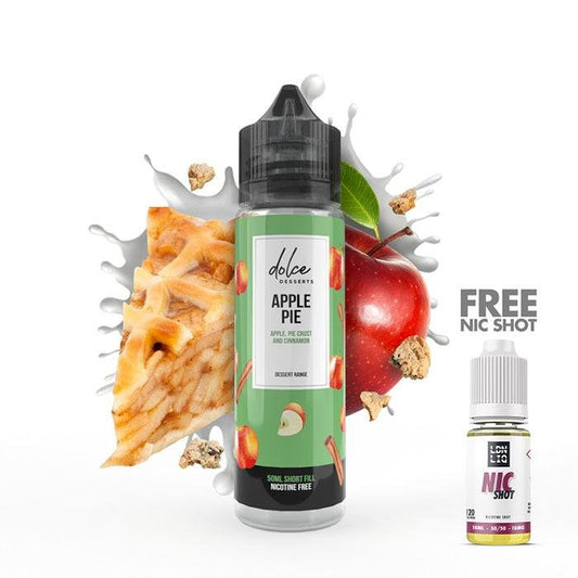 Dolce Desserts Apple Pie 50ml Short Fill E-liquid