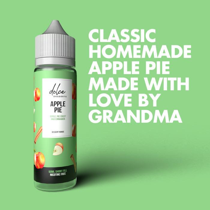 Dolce Desserts Apple Pie 50ml Short Fill E-liquid - Review