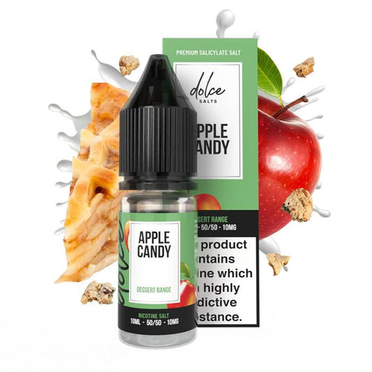 Dolce Salts Apple Candy - 10ml Nicotine Salt E-Liquid
